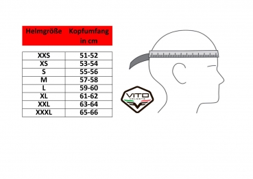 Helm - VITO JET BRUZANO - titanium